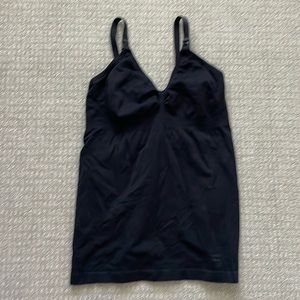 Black fitted Nursing Tank with built in bra size medium